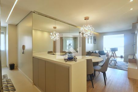 Sala de apartamento à venda com 3 quartos, 70m² em Parque das Nações, Santo André