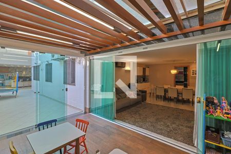 Varanda da Sala de apartamento à venda com 4 quartos, 274m² em Nova Suíça, Belo Horizonte