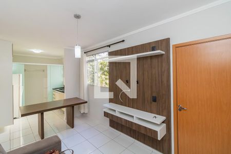 Sala de apartamento para alugar com 2 quartos, 47m² em Residencial Greenville, Ribeirão Preto