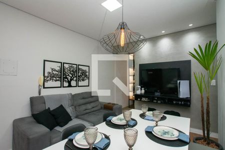 Sala de apartamento à venda com 2 quartos, 52m² em Cidade Brasil, Guarulhos