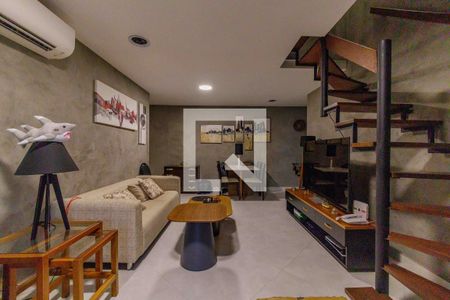 Sala de apartamento à venda com 2 quartos, 76m² em Barra da Tijuca, Rio de Janeiro