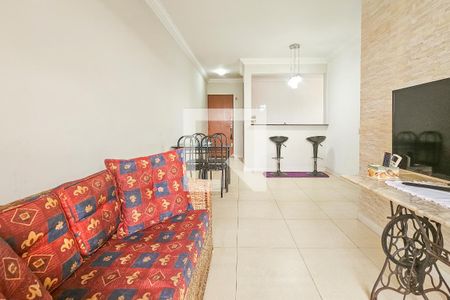 Sala de apartamento para alugar com 2 quartos, 70m² em Jardim Santa Genoveva, Guarujá