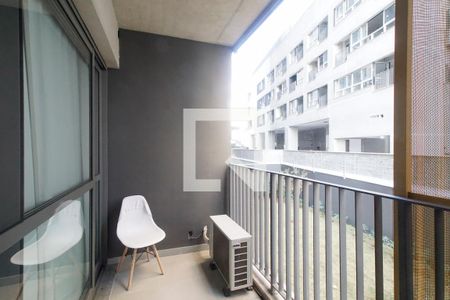Varanda do Quarto de apartamento para alugar com 1 quarto, 26m² em Sumarezinho, São Paulo