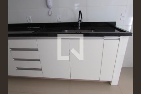 Cozinha de apartamento para alugar com 2 quartos, 45m² em Parque Monte Alegre, Taboão da Serra
