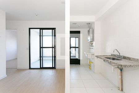 Cozinha de apartamento para alugar com 2 quartos, 52m² em Vila Esperança, São Paulo