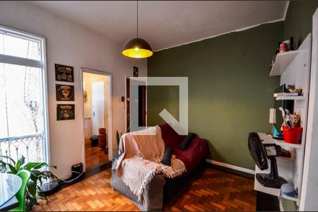 Sala de apartamento para alugar com 2 quartos, 55m² em Tijuca, Rio de Janeiro