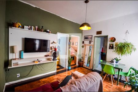 Sala de apartamento para alugar com 2 quartos, 55m² em Tijuca, Rio de Janeiro