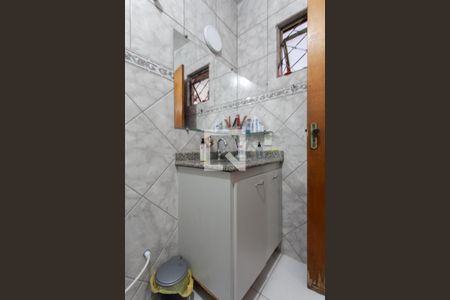Banheiro da Suíte de apartamento à venda com 3 quartos, 120m² em Santa Monica, Belo Horizonte