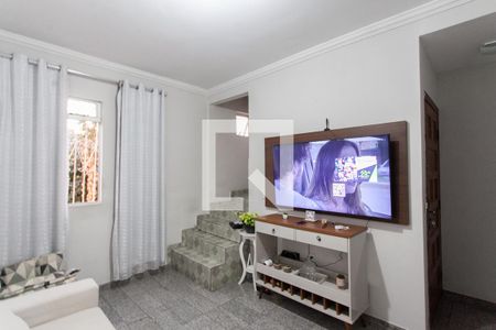 Sala de apartamento à venda com 2 quartos, 120m² em Santa Monica, Belo Horizonte