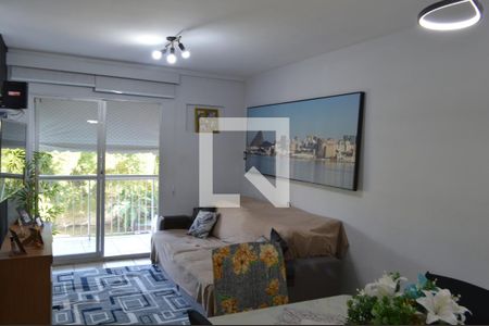 Sala  de apartamento à venda com 3 quartos, 76m² em Taquara, Rio de Janeiro