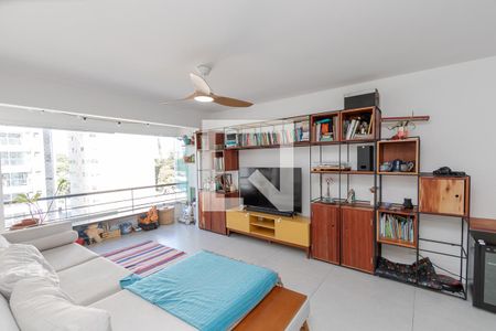 Sala de apartamento à venda com 2 quartos, 72m² em Brooklin Paulista, São Paulo
