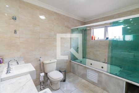 Banheiro da Suíte 1 de casa à venda com 3 quartos, 200m² em Jardim Los Angeles, São Paulo