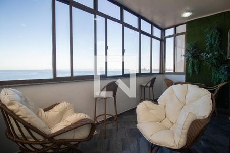 Varanda - Sala e Quarto 1 de apartamento para alugar com 3 quartos, 180m² em Copacabana, Rio de Janeiro