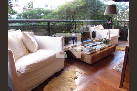Sala de apartamento à venda com 4 quartos, 280m² em Vila Morumbi, São Paulo
