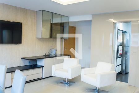 sala de apartamento à venda com 3 quartos, 104m² em Vila da Serra, Nova Lima