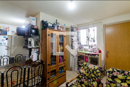 Sala de Estar / Jantar de apartamento à venda com 2 quartos, 45m² em Santa Tereza, Porto Alegre