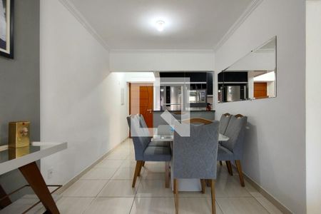Sala de apartamento para alugar com 2 quartos, 72m² em Canto do Forte, Praia Grande