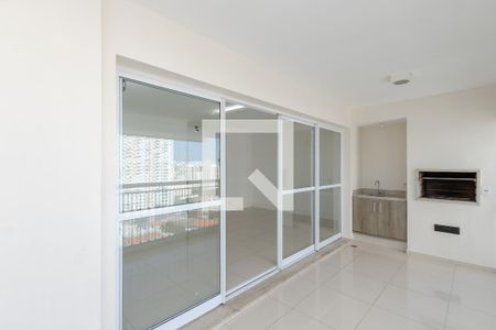 Varanda da Sala de apartamento para alugar com 3 quartos, 123m² em Vila Congonhas, São Paulo
