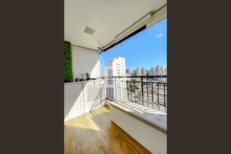 Varanda da Sala de apartamento à venda com 2 quartos, 57m² em Vila Mariana, São Paulo