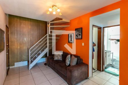 Sala de apartamento à venda com 4 quartos, 121m² em Carlos Prates, Belo Horizonte
