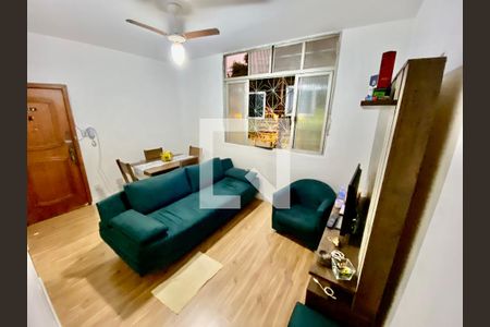 Sala de apartamento para alugar com 2 quartos, 45m² em Méier, Rio de Janeiro
