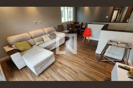 Sala de casa para alugar com 3 quartos, 108m² em Macuco, Santos