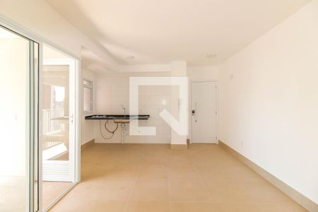 Sala e Cozinha de apartamento à venda com 1 quarto, 53m² em Vila Azevedo, São Paulo