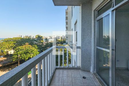 Varanda de apartamento para alugar com 3 quartos, 120m² em Pitangueiras, Guarujá