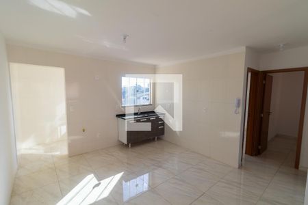 Sala/Cozinha de apartamento para alugar com 2 quartos, 45m² em Cidade Antônio Estevão de Carvalho, São Paulo