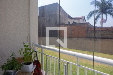 Varanda da Sala de apartamento à venda com 1 quarto, 42m² em Jardim Castelo, São Paulo