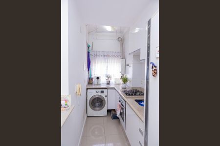 Cozinha e Área de Serviço de apartamento à venda com 1 quarto, 42m² em Jardim Castelo, São Paulo