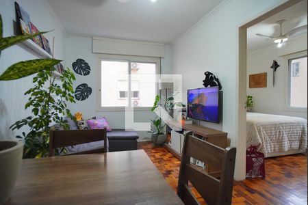 Sala de apartamento para alugar com 1 quarto, 42m² em Passo da Areia, Porto Alegre