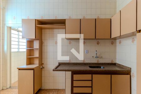 Cozinha de kitnet/studio à venda com 1 quarto, 69m² em Santa Efigênia, São Paulo