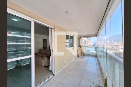 Varanda Sala de apartamento à venda com 2 quartos, 90m² em Botafogo, Rio de Janeiro