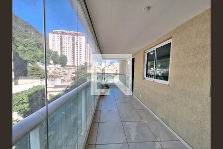 Varanda Sala de apartamento à venda com 2 quartos, 90m² em Botafogo, Rio de Janeiro