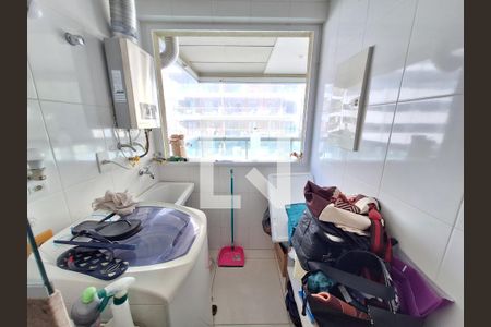 Área de serviço  de apartamento à venda com 2 quartos, 90m² em Botafogo, Rio de Janeiro