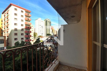 Sala - Sacada de apartamento à venda com 3 quartos, 120m² em Vila Bastos, Santo André