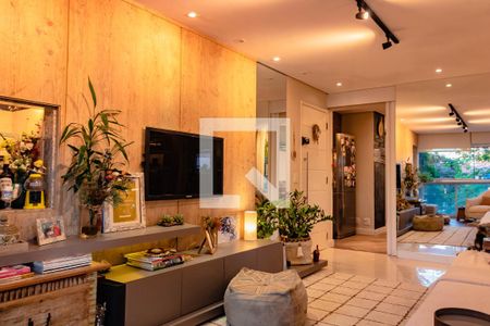 Sala de apartamento para alugar com 3 quartos, 93m² em Mirandópolis, São Paulo