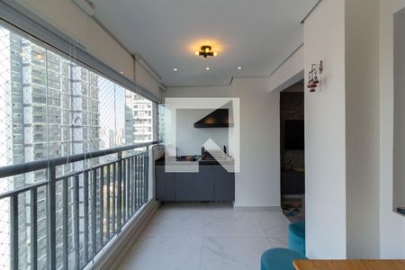 Varanda gourmet de apartamento à venda com 2 quartos, 67m² em Vila Zilda (tatuapé), São Paulo