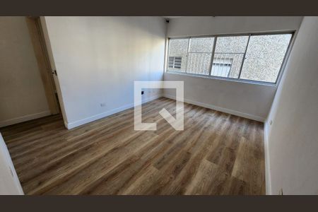 Detalhe Sala de apartamento para alugar com 1 quarto, 60m² em Marapé, Santos