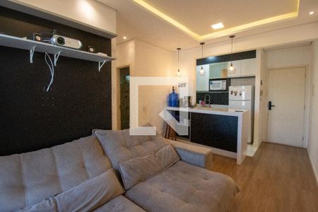 Sala de apartamento para alugar com 2 quartos, 57m² em Loteamento Residencial Viva Vista, Sumaré