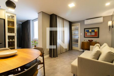 Sala de apartamento à venda com 1 quarto, 110m² em Floresta, Porto Alegre