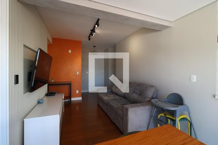 Sala de apartamento à venda com 2 quartos, 68m² em Vila Gilda, Santo André