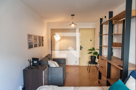 Sala/quarto de apartamento para alugar com 1 quarto, 32m² em Vila Mariana, São Paulo