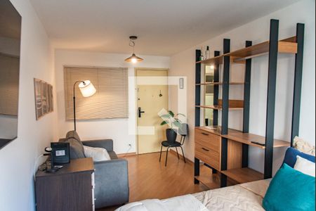 Sala/quarto de apartamento para alugar com 1 quarto, 32m² em Vila Mariana, São Paulo