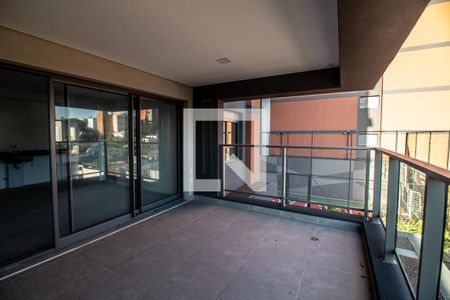 Varanda Sala de apartamento à venda com 2 quartos, 73m² em Santo Amaro, São Paulo