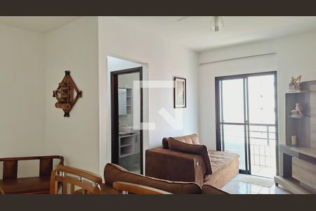 Sala de apartamento para alugar com 2 quartos, 116m² em Nova Mirim, Praia Grande