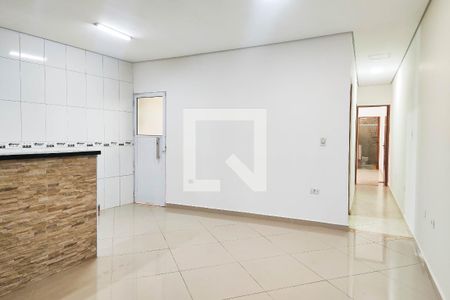 Sala de casa para alugar com 2 quartos, 80m² em Vila Bocaina, Mauá