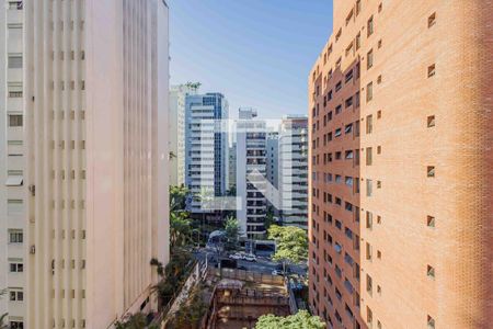Vista da Varanda de apartamento para alugar com 1 quarto, 48m² em Jardim Paulista, São Paulo