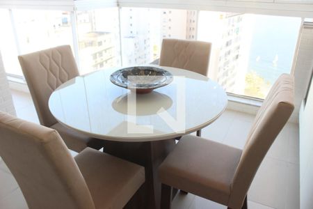 Sacada da Sala de apartamento para alugar com 3 quartos, 590m² em Itararé, São Vicente